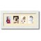 ArtToFrames Collage Photo Picture Frame with 4 - 2.5x3.5 inch Openings, Framed in White with Over 62 Mat Color Options and Regular Glass (CSM-3966-20)